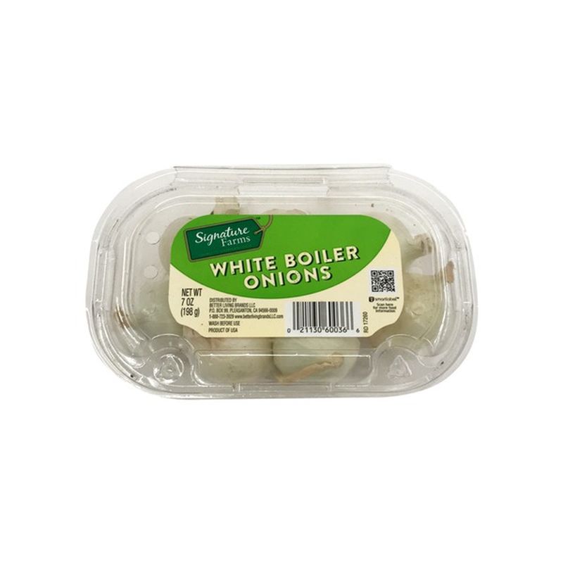 Signature Farms White Boiler Onions (7 oz) from ACME Markets Instacart