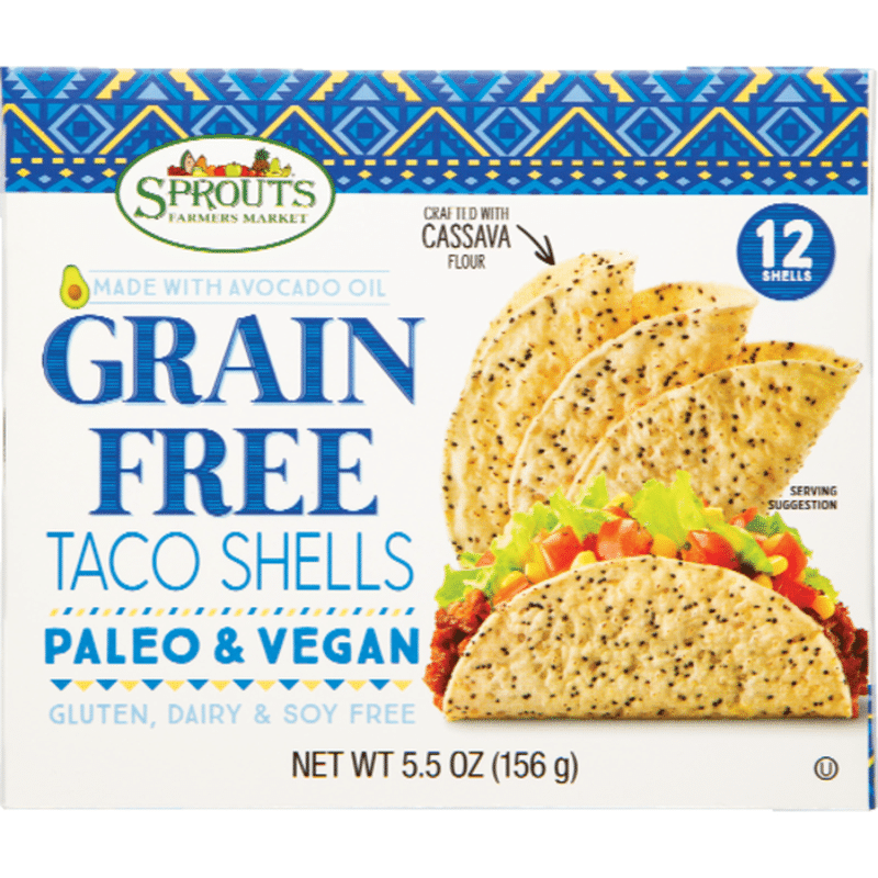 Sprouts Grain Free Taco Shells (5.5 oz) - Instacart