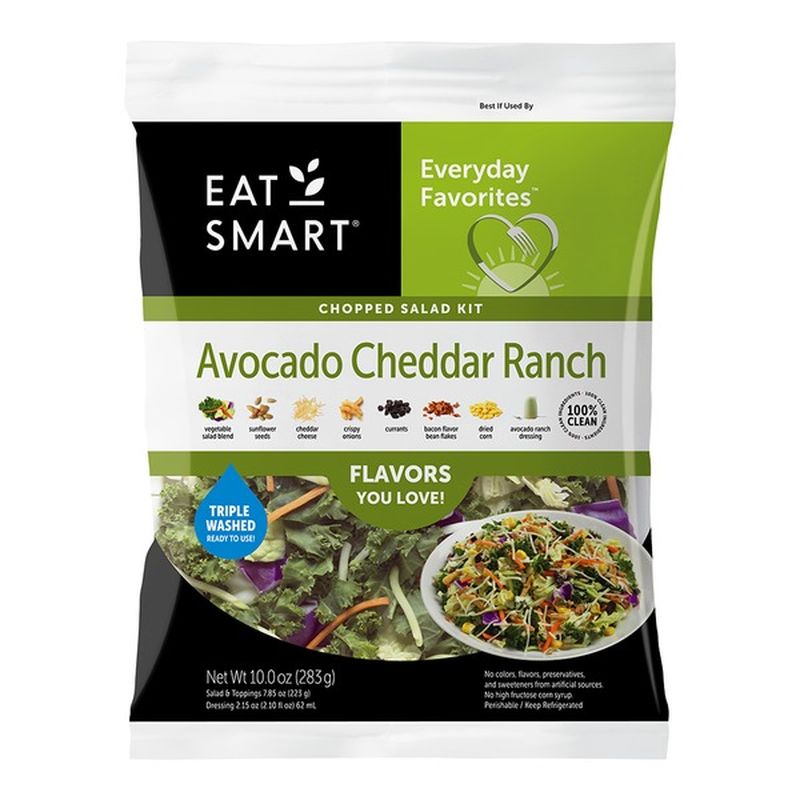 Eat Smart Vegetable Salad Kit, Avocado Ranch (10 oz bag) from Kroger