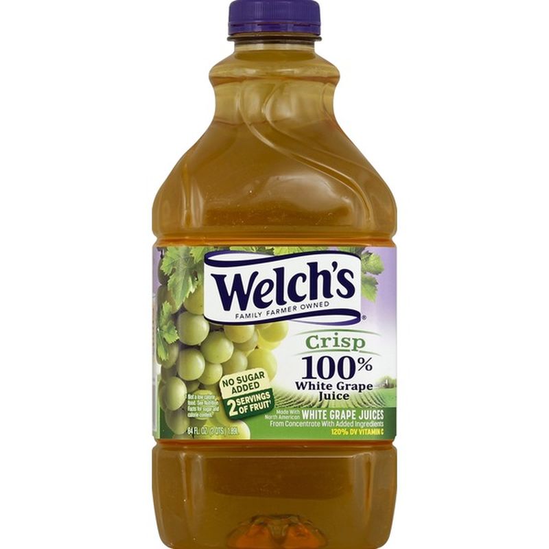 Welch's 100% White Grape Juice (64 fl oz) from Falletti Foods - Instacart