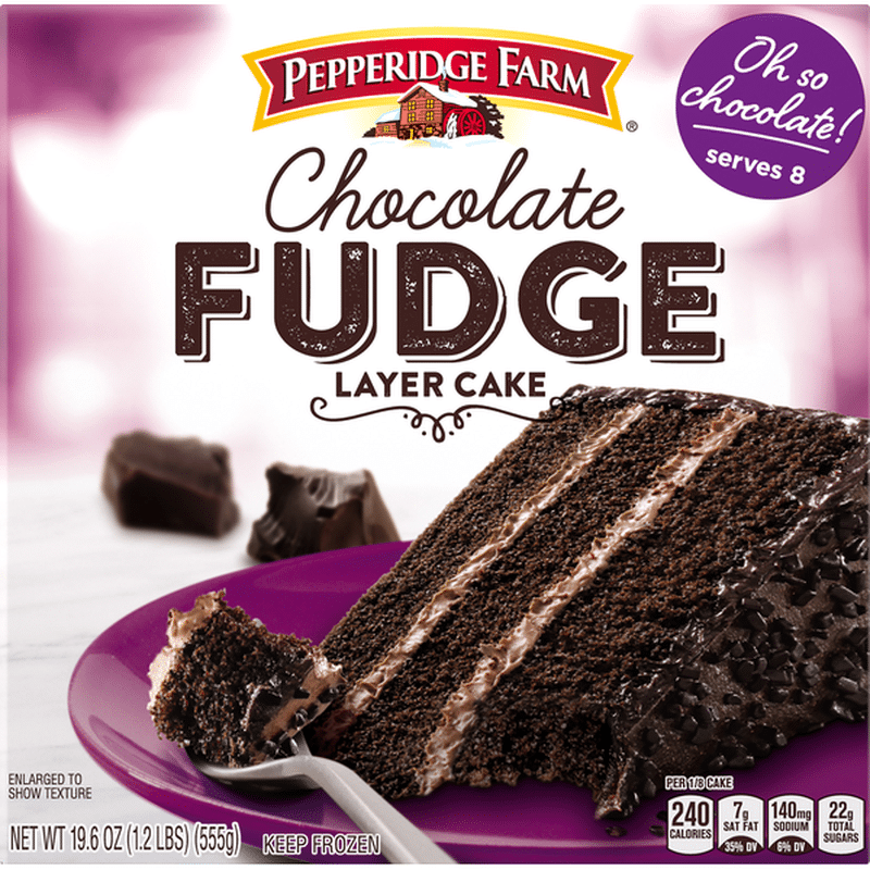 Pepperidge Farm® Frozen Chocolate Fudge Layer Cake (19.6 oz) from Billy