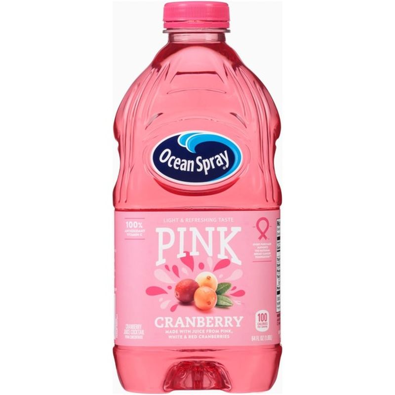 Ocean Spray Pink Cranberry Juice Cocktail 64 Fl Oz From Kroger Instacart 0860