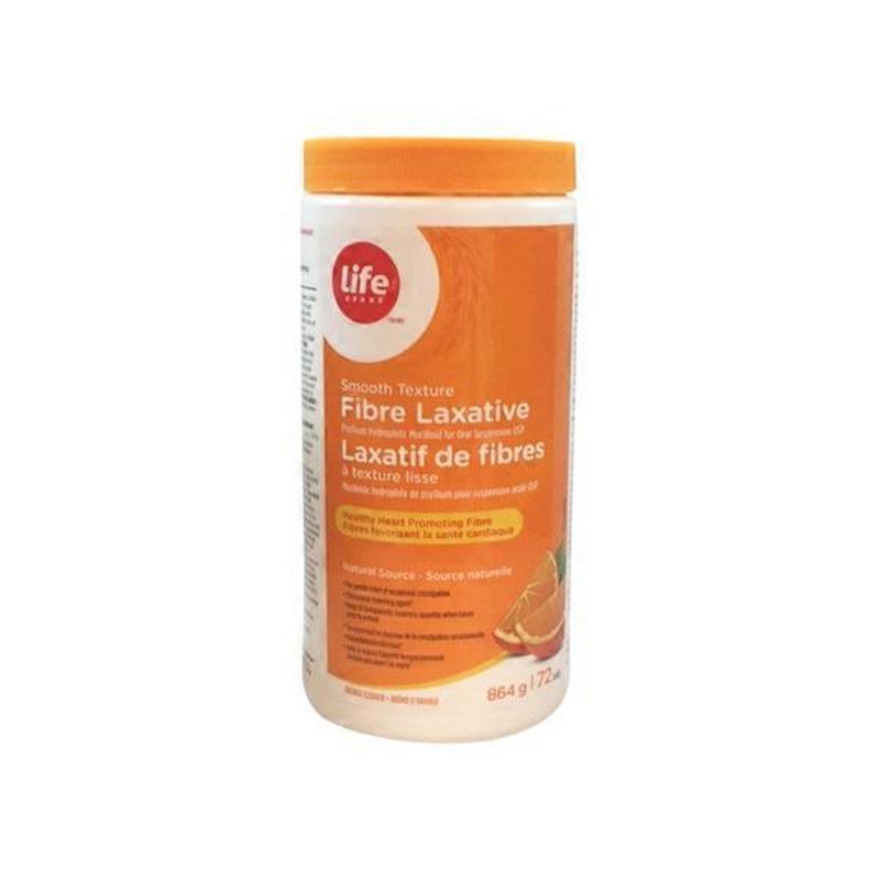 Life Brand 72 Dose Orange Smooth Texture Fibre Laxative (864 g) Instacart