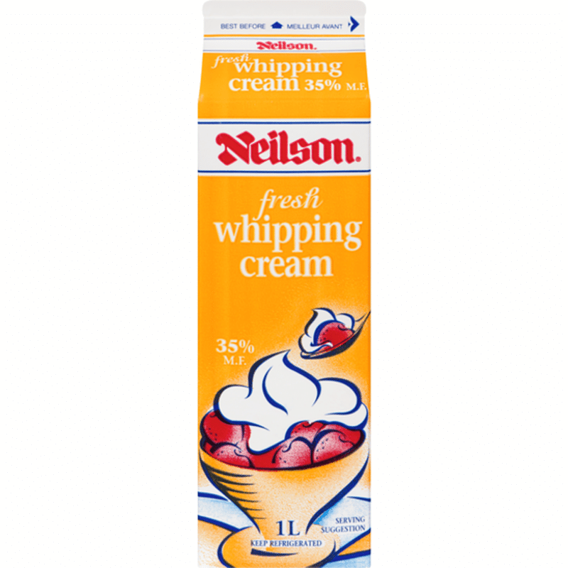 Neilson Uht Ctn 35 Fresh Whipping Cream (1 L) Instacart