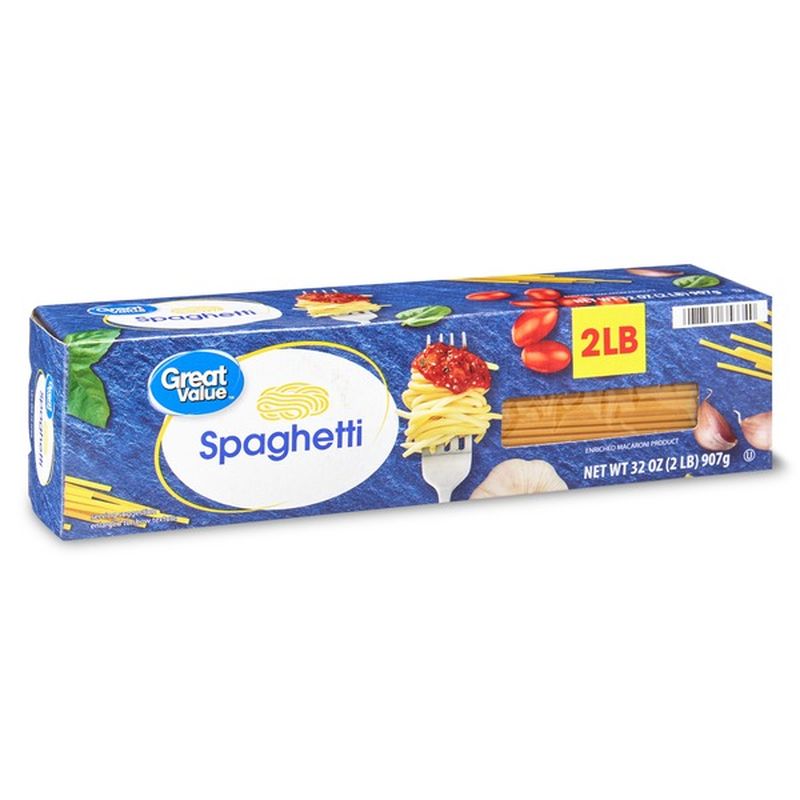 Great Value Enriched spaghetti product, Spaghetti (32 oz) Delivery or