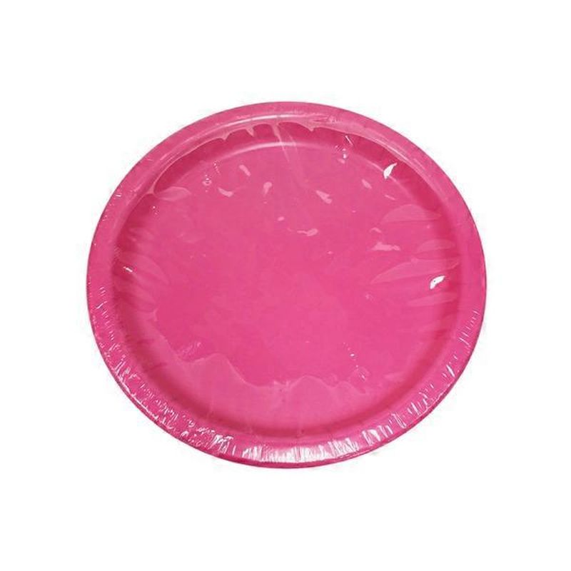 Unique 9" Hot Pink Plates (16 ct) Delivery or Pickup Near Me Instacart
