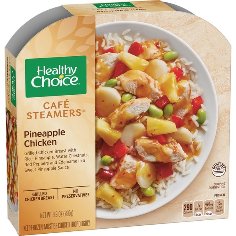 Healthy Choice Cafe Steamers Asian Pineapple Chicken 99 Oz From Shoprite Instacart 5227