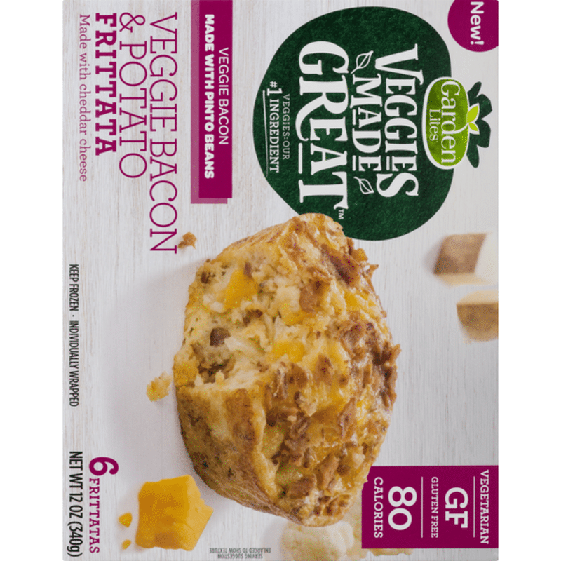 Garden Lites Veggies Made Great Frittata Veggie Bacon & Potato (12 oz