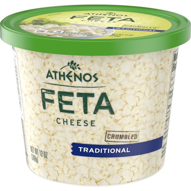 Athenos Traditional Crumbled Feta Cheese (12 Oz) From Safeway - Instacart