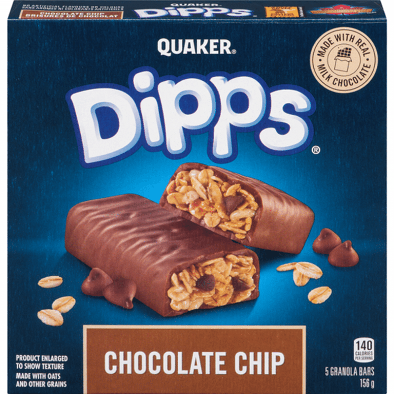 Chewy Dipps Granola Bars Chocolate Chip (156 g) Instacart
