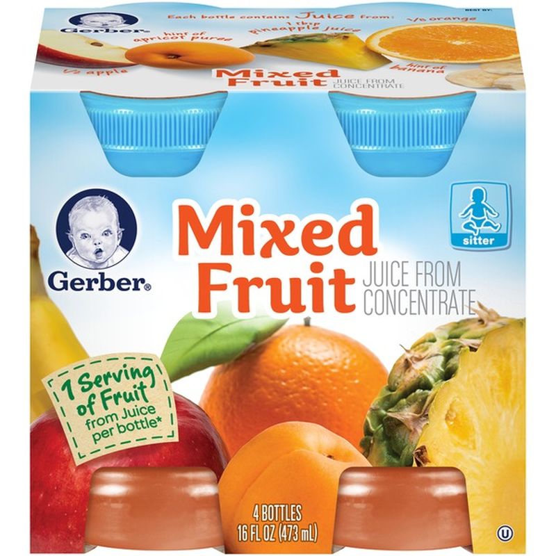 gerber fruit juice