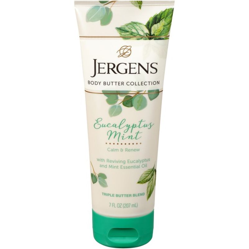 Jergens Eucalyptus Mint Body Butter (7 fl oz) Instacart