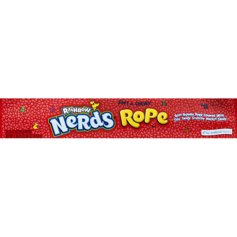 Nerds Rope Candy, Rainbow (24 each) Delivery or Pickup Near Me Instacart