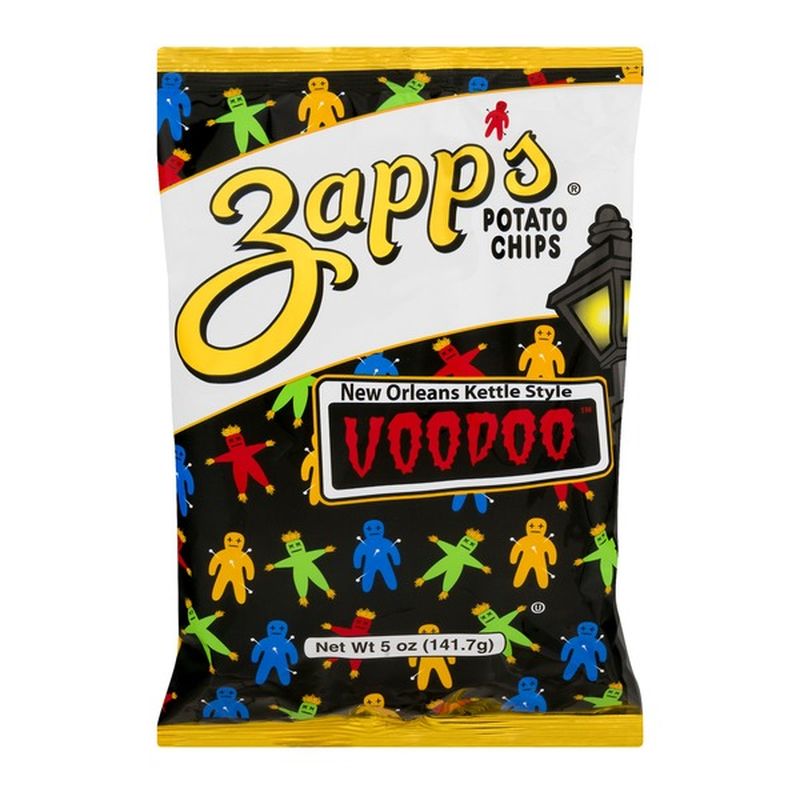 Zapps Potato Chips, Voodoo, New Orleans Kettle Style (5 oz) Instacart