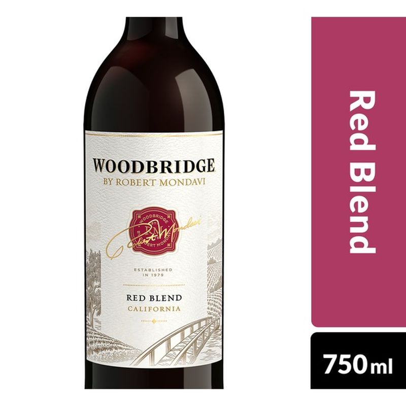Woodbridge by Robert Mondavi Red Blend Red Wine (750 ml) Instacart