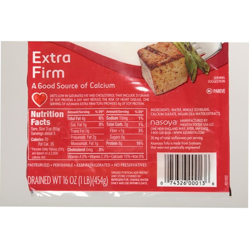 Azumaya Extra Firm Tofu (16 oz) Instacart