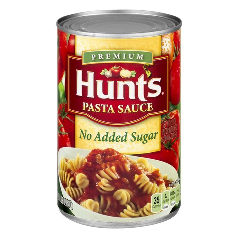 Hunt's No Added Sugar Spaghetti Sauce (24 oz) Instacart