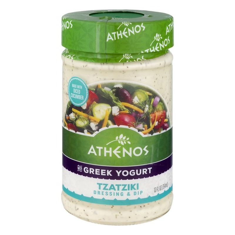 Athenos Tzatziki Dressing & Dip (12 fl oz) from Publix Instacart