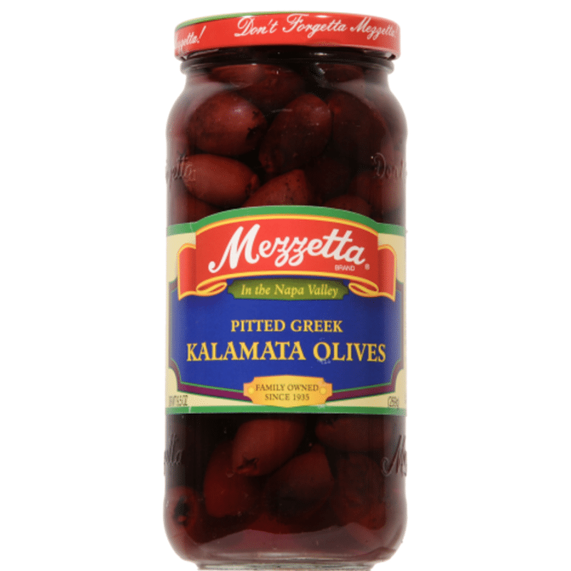 Mezzetta Olives, Kalamata, Pitted Greek (9.5 oz) from Mariano's Instacart