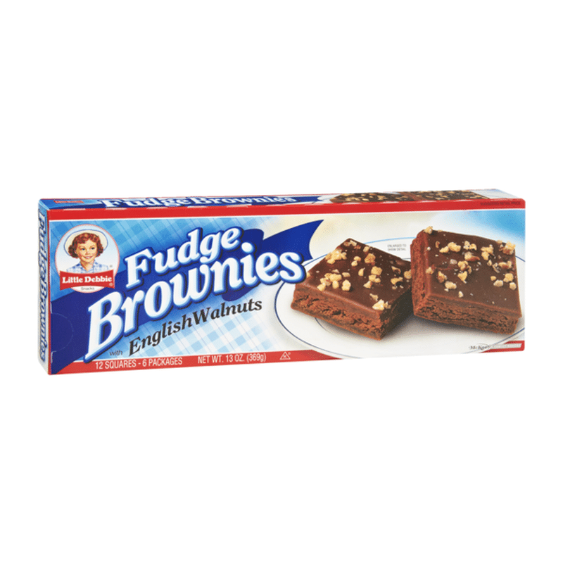 little debbie fudge brownies with walnuts stores
