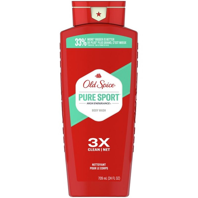 Old Spice Body Wash For Men, Pure Sport Scent (24 oz) from CVS Pharmacy