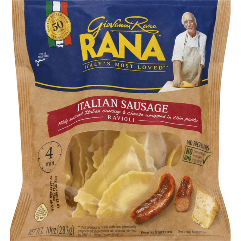 Rana Italian Sausage Ravioli (10 oz) from Butera Market - Instacart