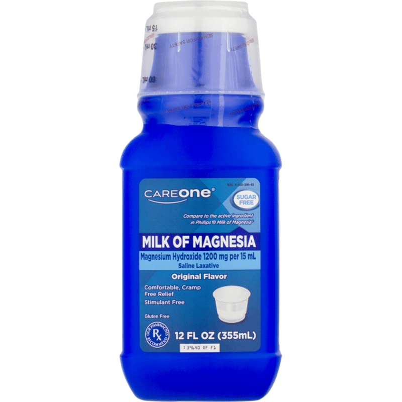 CareOne Milk Of Magnesia Original Flavor (12 fl oz) Instacart