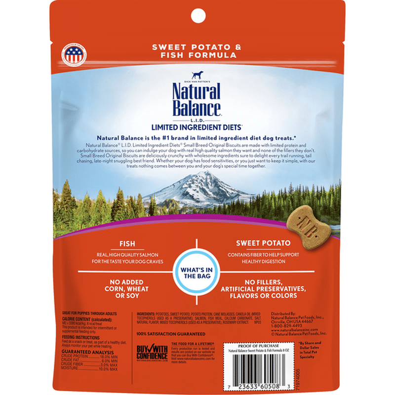 Natural Balance Dog Treat (8 oz) Instacart