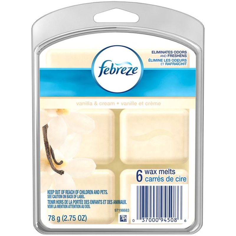 Febreze Wax Melt Febreze® Wax Melts Vanilla & Cream Air Freshener (1