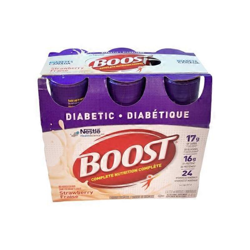 Strawberry Diabetic Nutritional Supplement Drink (1422 ml) Instacart