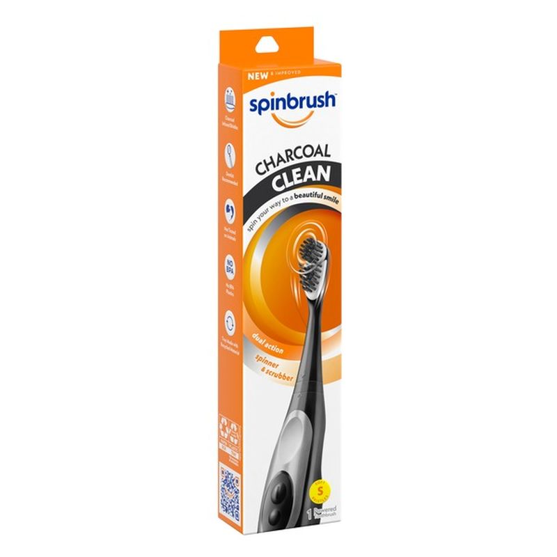 battery powered charcoal toothbrush