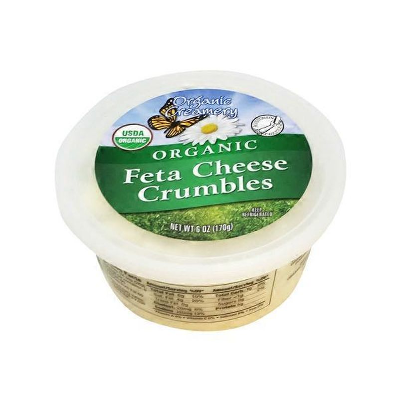 Organic Creamery Organic Feta Cheese Crumbles (6 oz) - Instacart