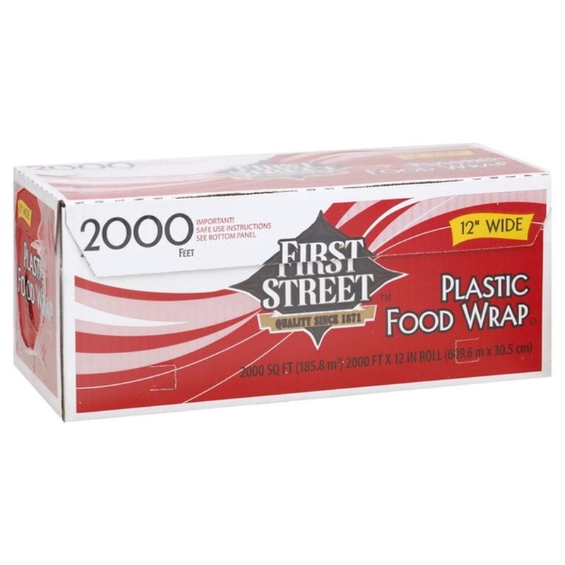 First Street 12 Inch Plastic Food Wrap (2000 ft) Instacart