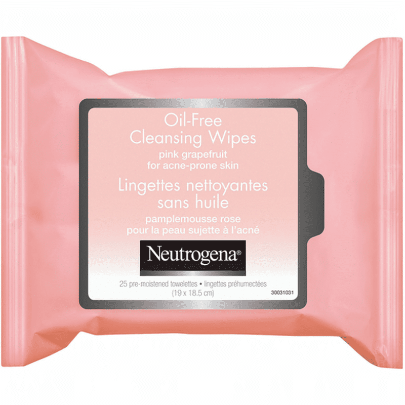 Oil Free Pink Grapefruit Wipes