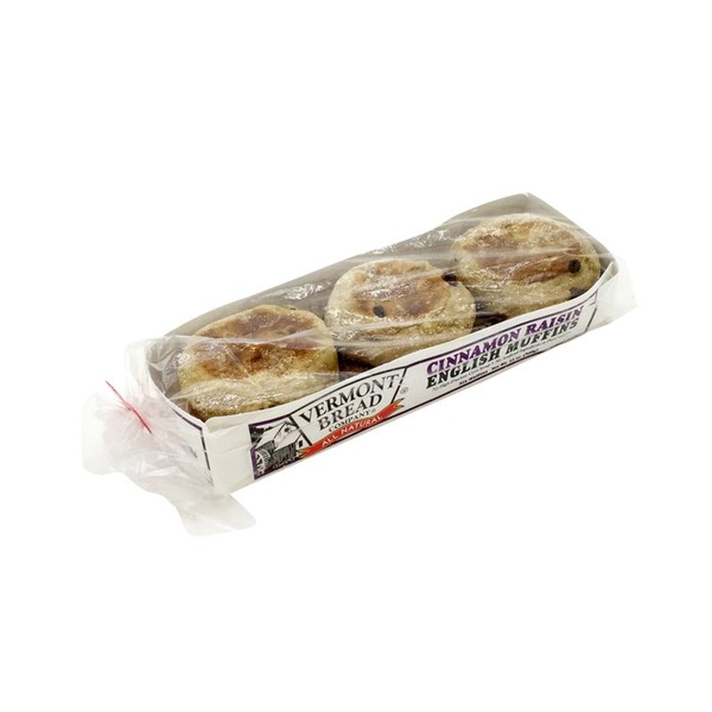 Vermont Bread Cinnamon Raisin English Muffins - 6 CT
