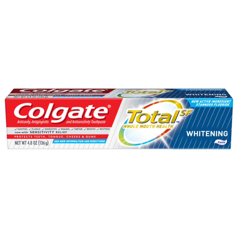 Colgate Total Whitening Toothpaste (4.8 fl oz) - Instacart