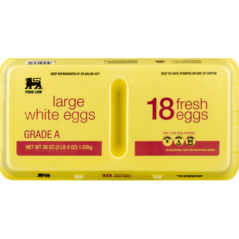 Food lion eggs