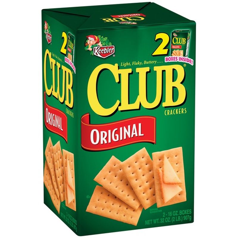 Keebler Club Original Crackers (16 oz) Instacart