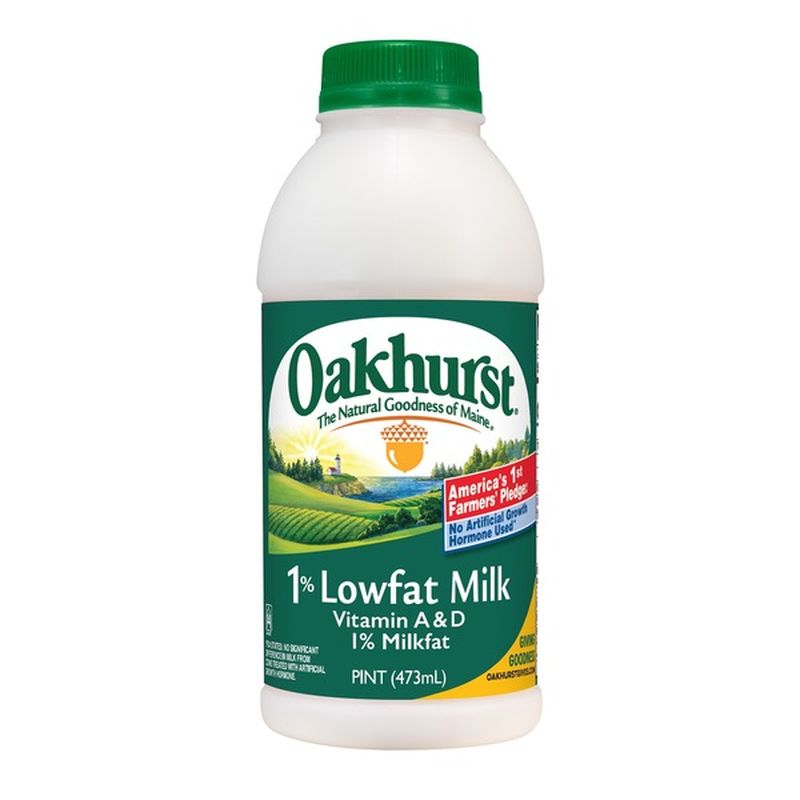 Oakhurst Dairy 1% Lowfat Milk