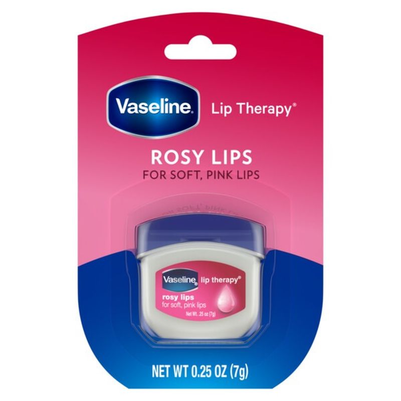 Vaseline Lip Therapy Rosy Lips Mini (0.25 oz) - Instacart