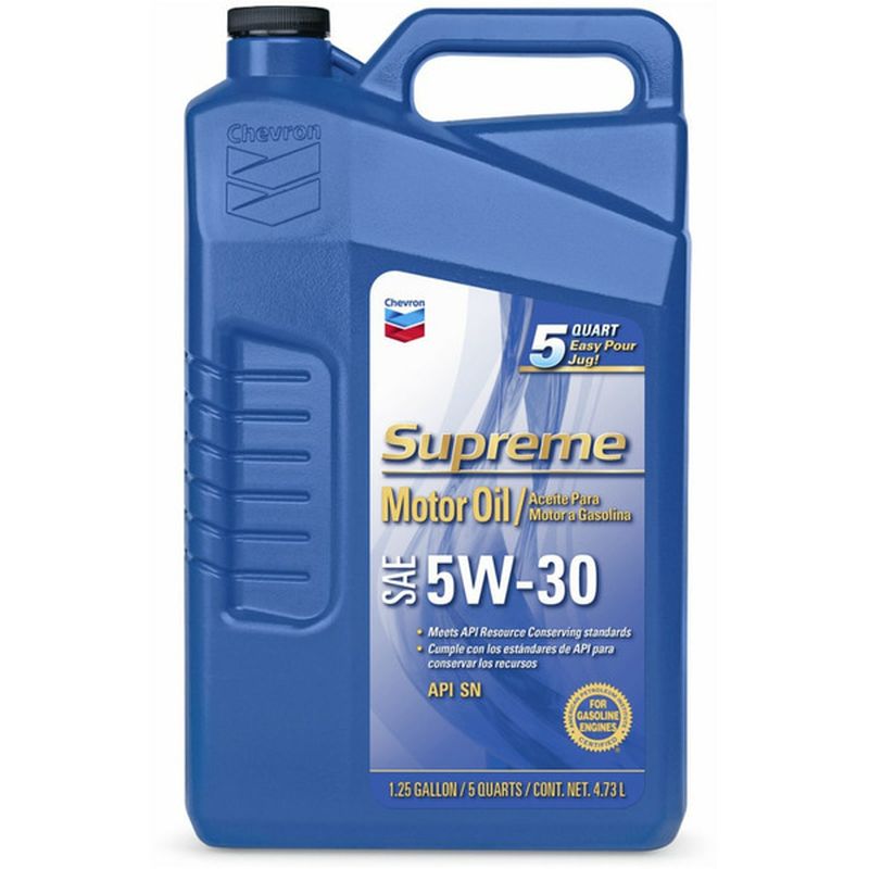 Chevron Supreme 5W-30 SAE Motor Oil
