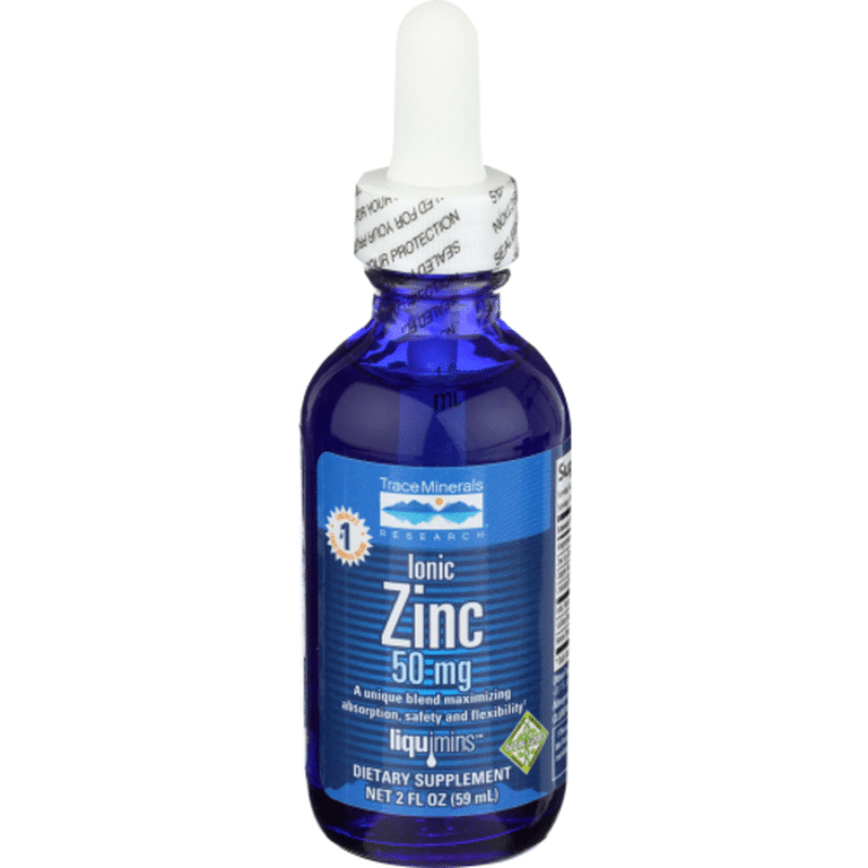 Trace Minerals Research Ionic Zinc Drops (2 fl oz) Instacart