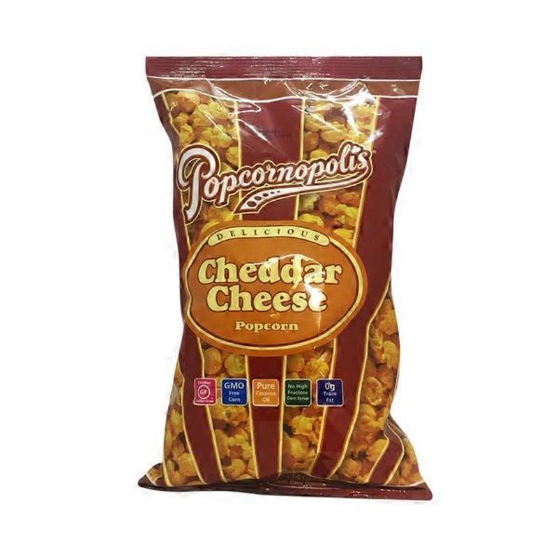 Popcornopolis Popcorn, Cheddar Cheese (5 oz) Instacart