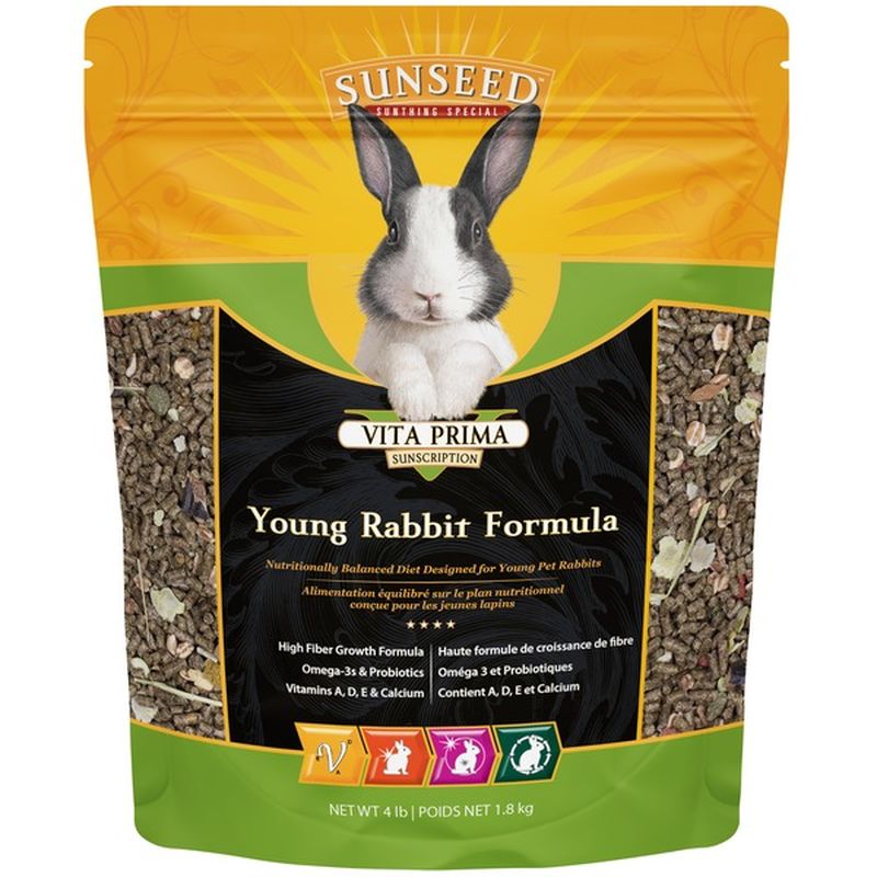 Sunseed Young Rabbit Food (4 lb) Instacart