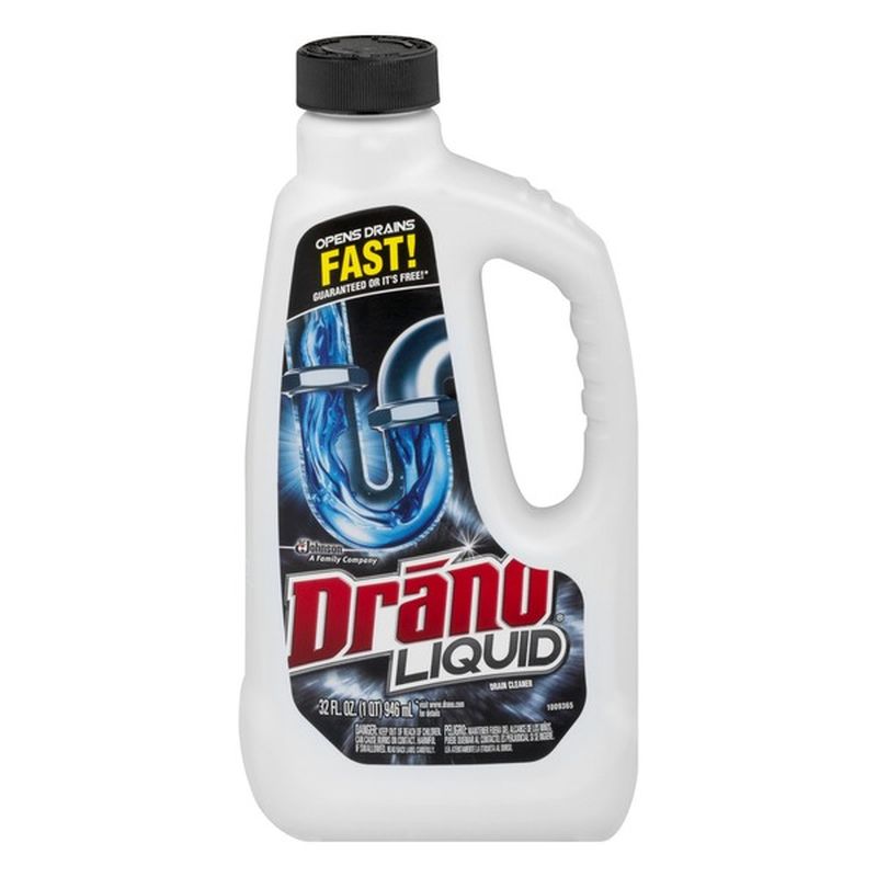 Drano Drain Cleaner Liquid 32 Oz Instacart