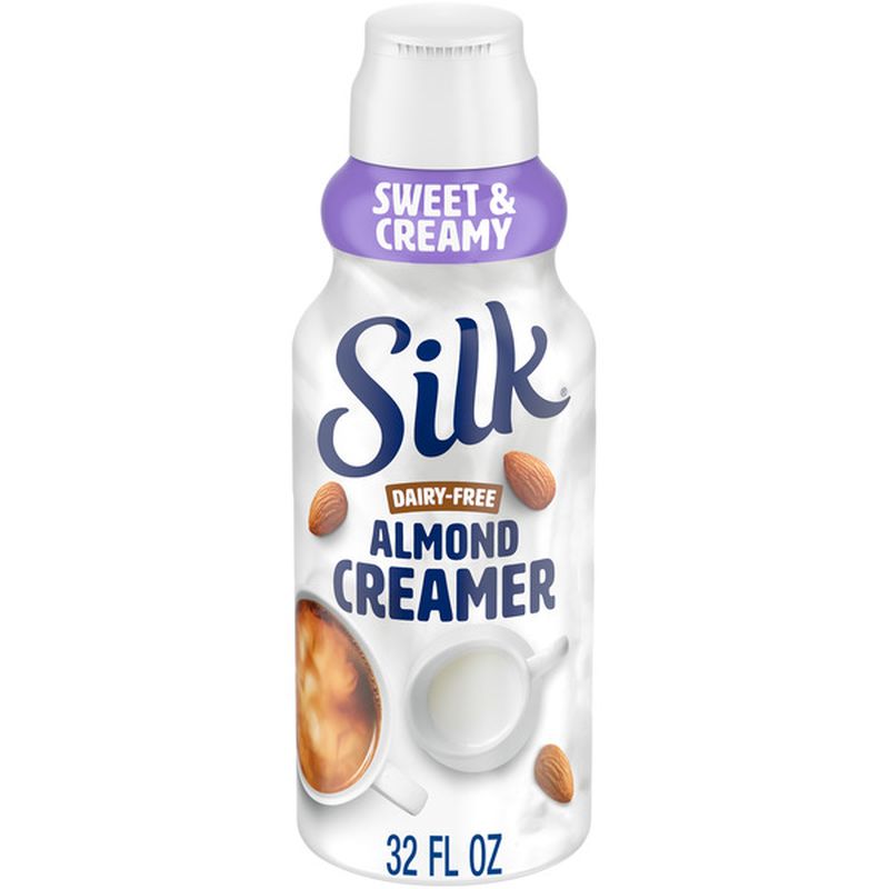 Silk Sweet & Creamy Almond Creamer (32 fl oz) Instacart