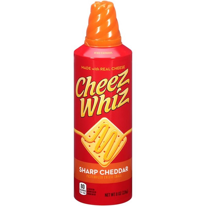 Spray Cheese Cheese Whiz at Joesph Sloan blog