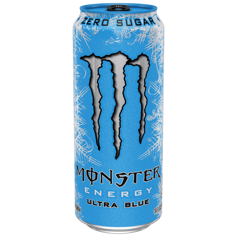 monster energy ultra blue 16 fl oz instacart monster