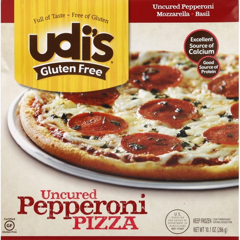 Udi S Pizza Uncured Pepperoni 10 1 Oz Instacart