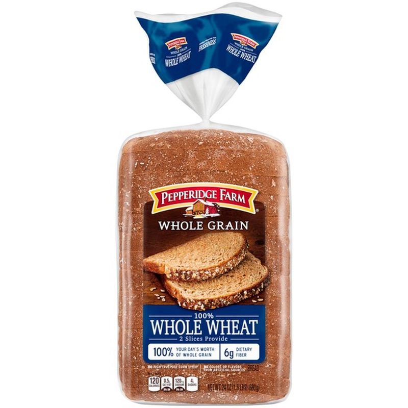 Pepperidge Farm® Whole Grain 100% Whole Wheat Bread (24 oz) from Food